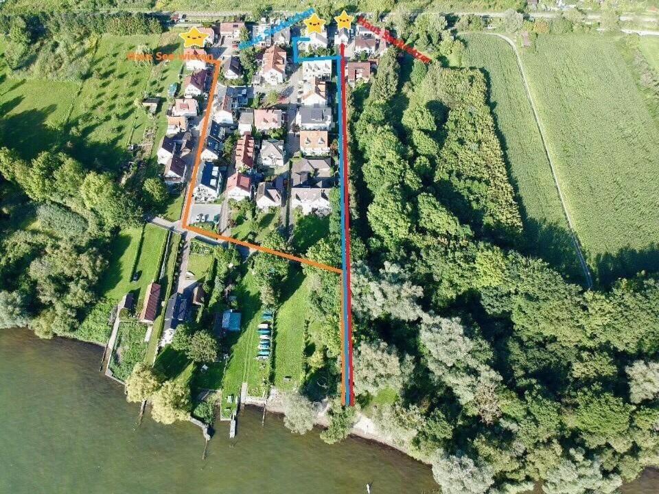 Souterrain-Apartment Zaunkoenig Mit Strandzugang Friedrichshafen Luaran gambar
